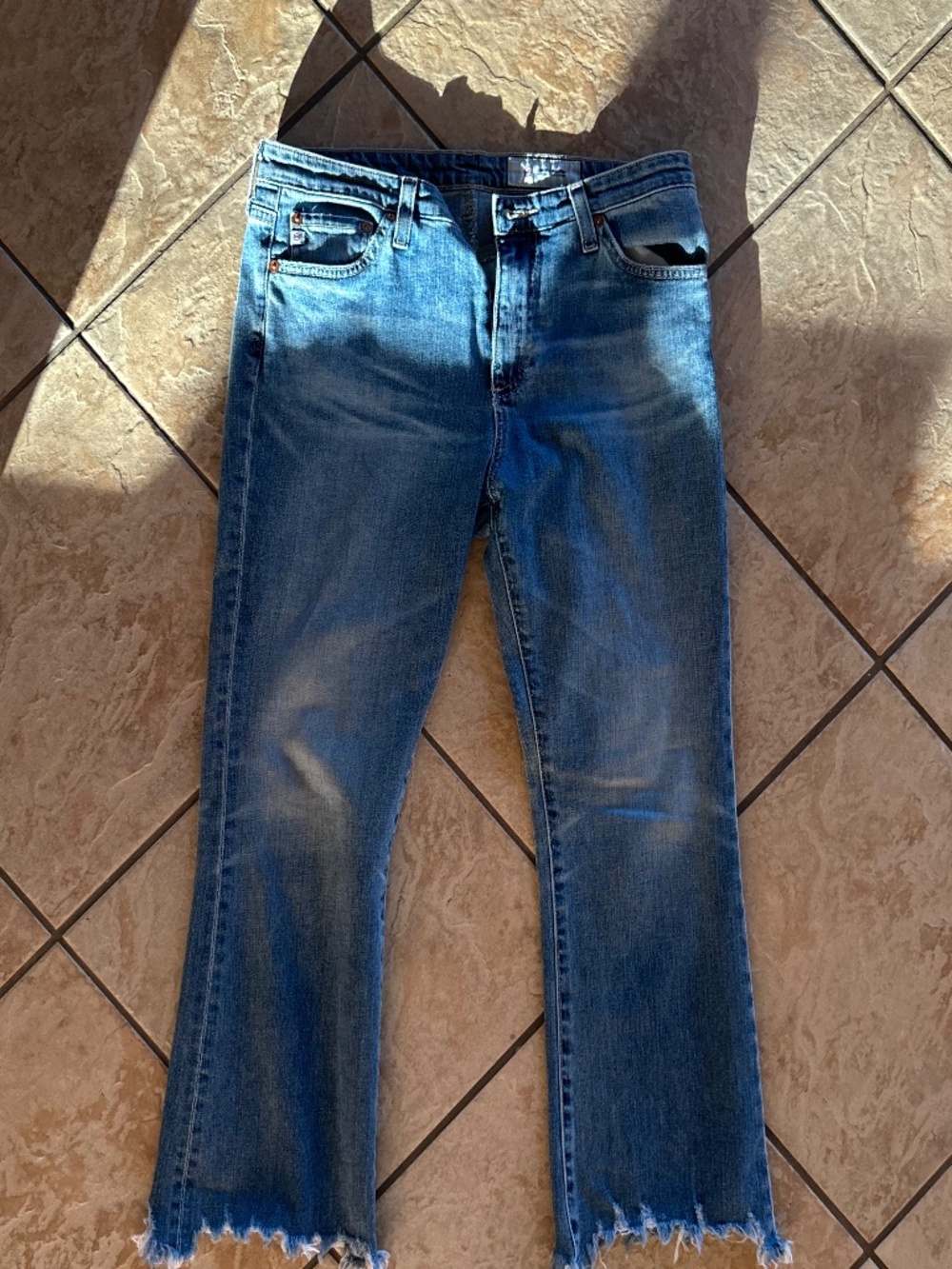 AG-ED Denim Adriano style capris $85